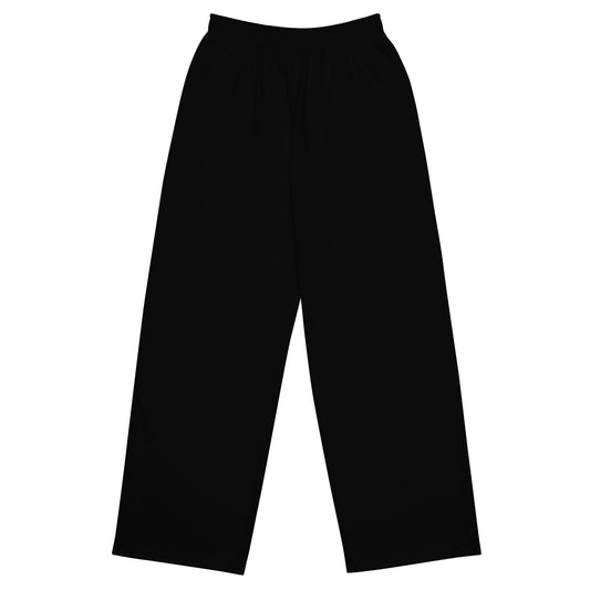 BLACK(wide-leg pants)